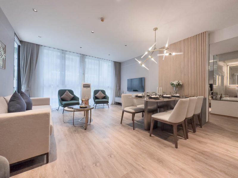 гостиная в Layan LAYAN GREEN PARK гостиная