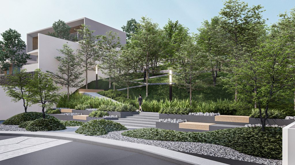 landscape clover residence